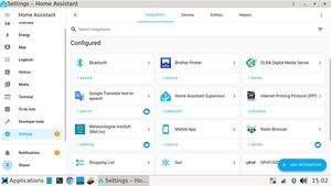 Home Assistant on Vivid Unit